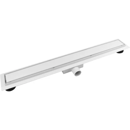 VerosanPro Duschrinne Nakia DR2 Komplettset Inkl. Designrost Matt Weiß 100 Cm 3 VerosanPro Duschrinne Nakia DR2 Komplettset Inkl. Designrost Matt Weiß 100 Cm