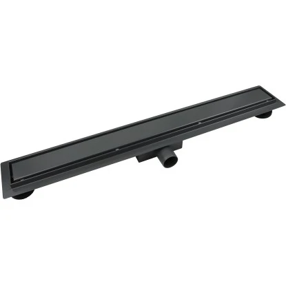 VerosanPro Duschrinne Nakia DR2 Komplettset Designrost Matt Dunkelgrau 100 Cm 3 VerosanPro Duschrinne Nakia DR2 Komplettset Designrost Matt Dunkelgrau 100 Cm