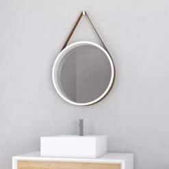 Aurlane Waschbecken Fjord 48 Cm Rechteckig Abgerundet Weiß -Dusch Welt Verkauf 731570 4018 3