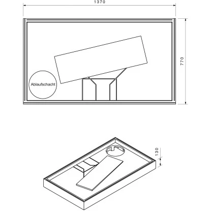 Duschwannenträger Für Ottofond Aruba 140 Cm X 80 Cm 4 Duschwannenträger Für Ottofond Aruba 140 Cm X 80 Cm – Bild 2