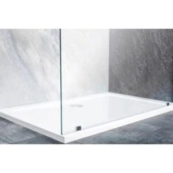 Sanotechnik Duschwand Walk In Freedom II 195 Cm X 118 Cm Klarglas -Dusch Welt Verkauf 776313 4633 4
