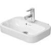 Duravit Handwaschbecken Happy D.2 50 Cm Weiß Mit Hahnloch Und Überlauf -Dusch Welt Verkauf 817437 1709 DU0709500000