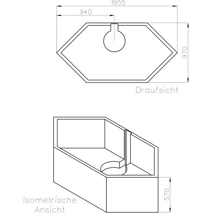 Ottofond Wannenträger Corsica 4 Ottofond Wannenträger Corsica – Bild 2