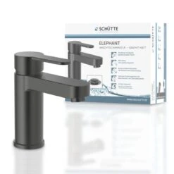 SchütteWaschtischarmatur Elephant Graphit Matt -Dusch Welt Verkauf 853129 2759 6
