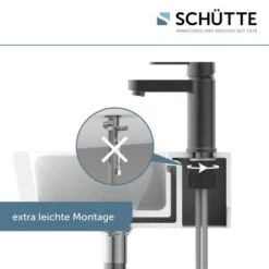 SchütteWaschtischarmatur Elephant Graphit Matt -Dusch Welt Verkauf 853129 2759 9