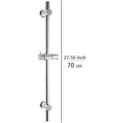 Wenko Power-Loc Duschstange Chrom Befestigen Ohne Bohren -Dusch Welt Verkauf 903304 1068 05