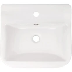 AquaSu Handwaschbecken Lenado 46 Cm Weiß -Dusch Welt Verkauf 971488 3711 3