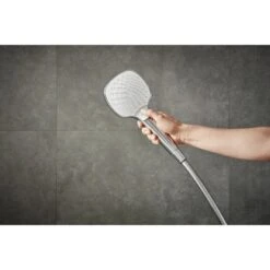 Hansgrohe Handbrause Croma Select E Vario Mit 3 Strahlarten Weiß-Chrom -Dusch Welt Verkauf t Button 2667 26812400 tif